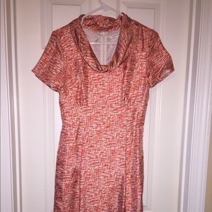 Banana Republic Silk Cowl Neck Dress